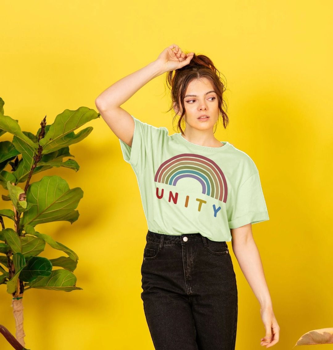 Rainbow Unity Relaxed Fit Tee