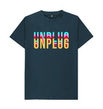 Denim Blue UNPLUG Tee