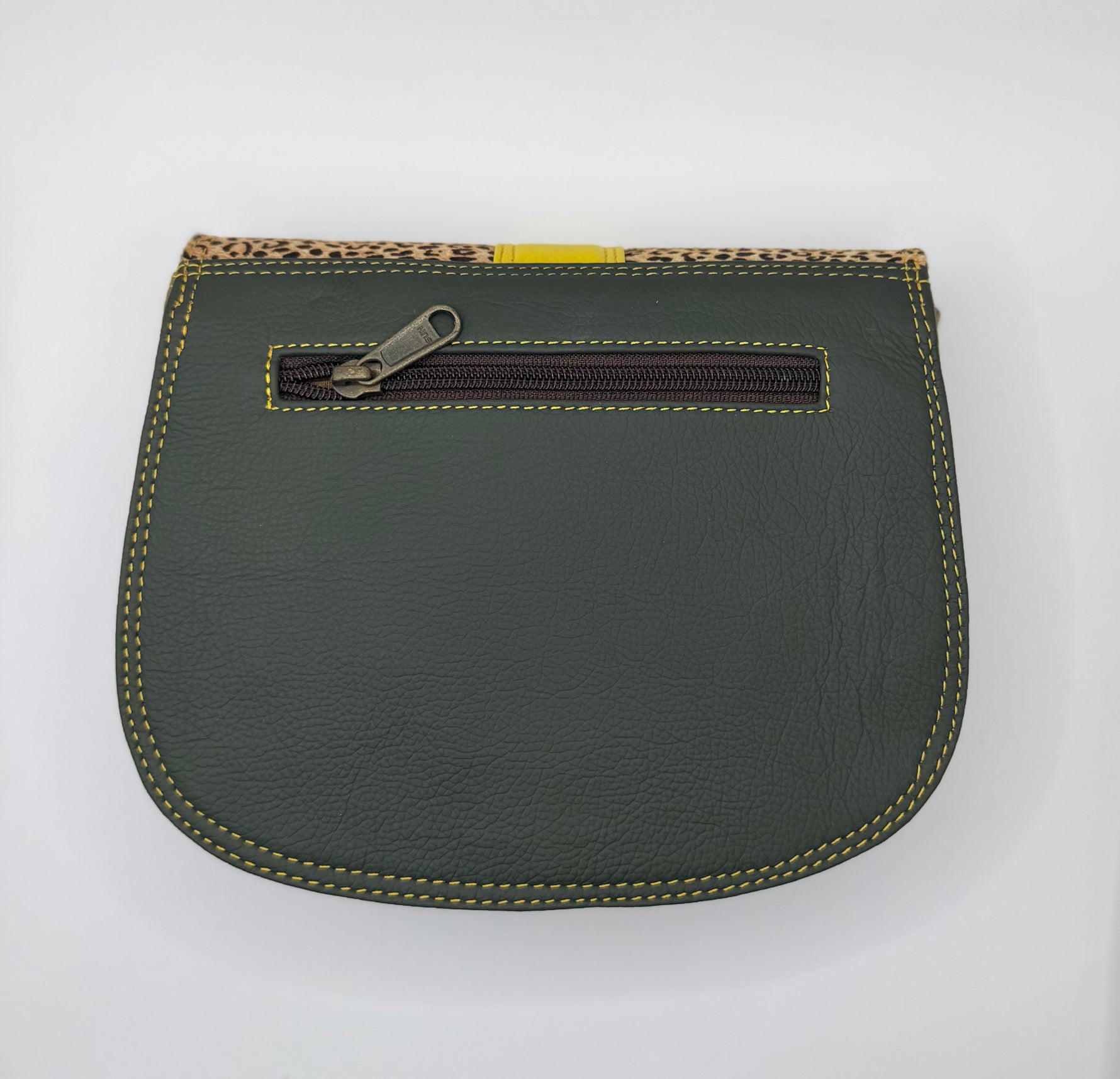 Elegant Lucy handbag crafted from upcycled real leather, combining sustainability with timeless style