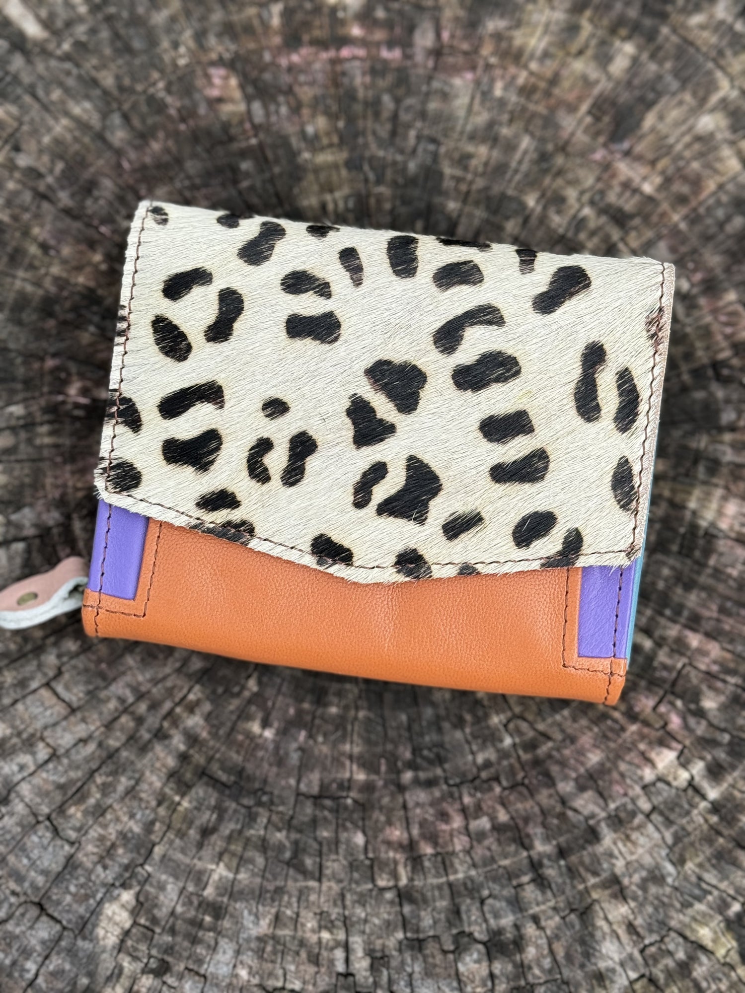 Abigail Orange Wallet Purse