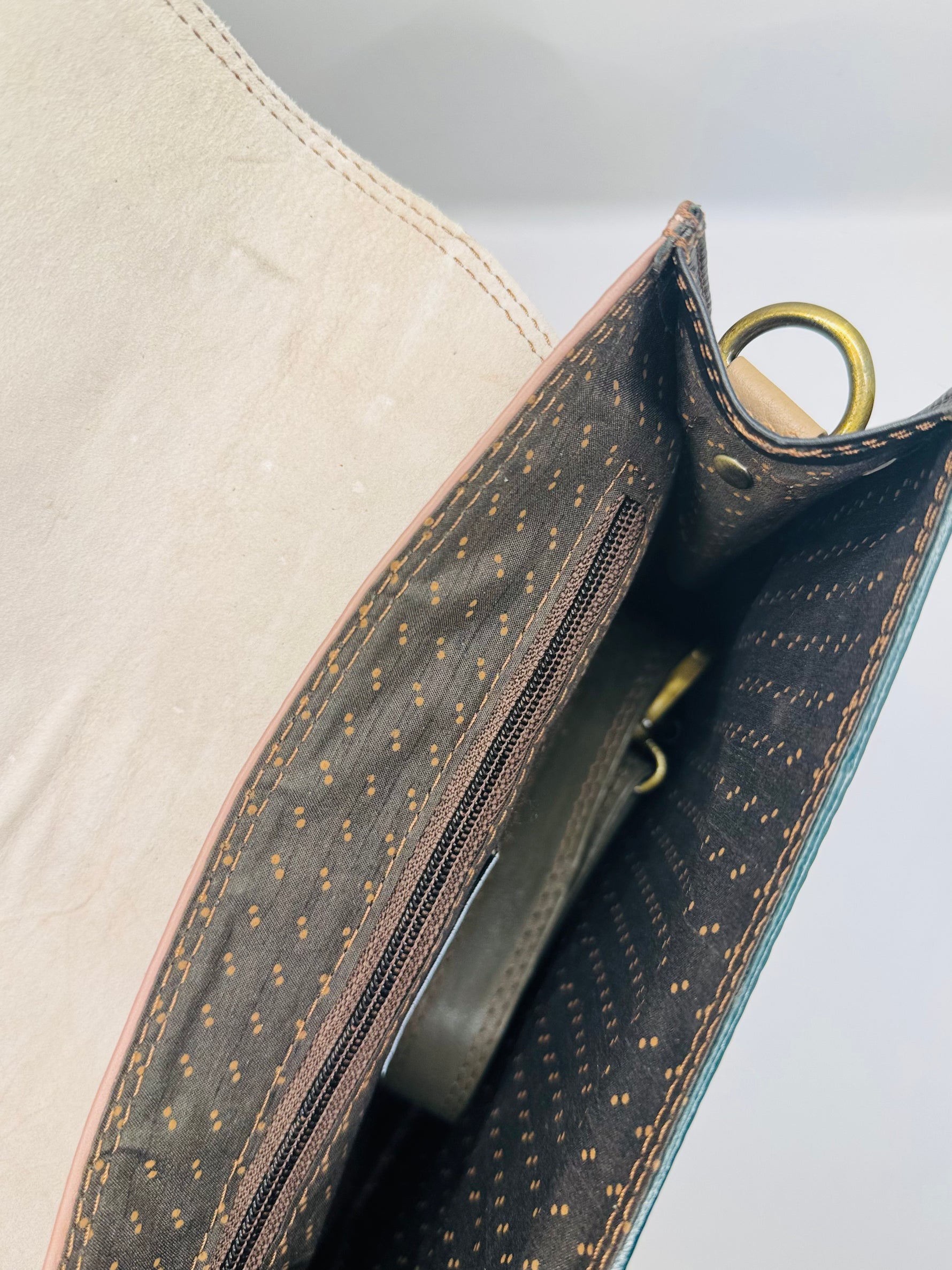 Nova handbag crafted from upcycled real leather, combining sustainability with elegant design for eco-conscious fashion