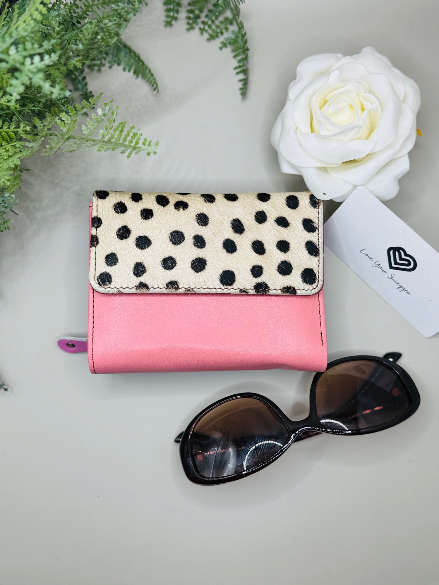 Pink Bobbie Wallet Purse