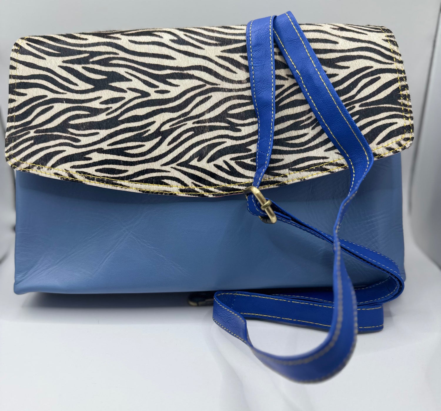 Two In One Blue Veya Handbag