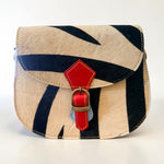 loveyourswagger Love Your Swagger Esme Zebra Rouge Handbag.