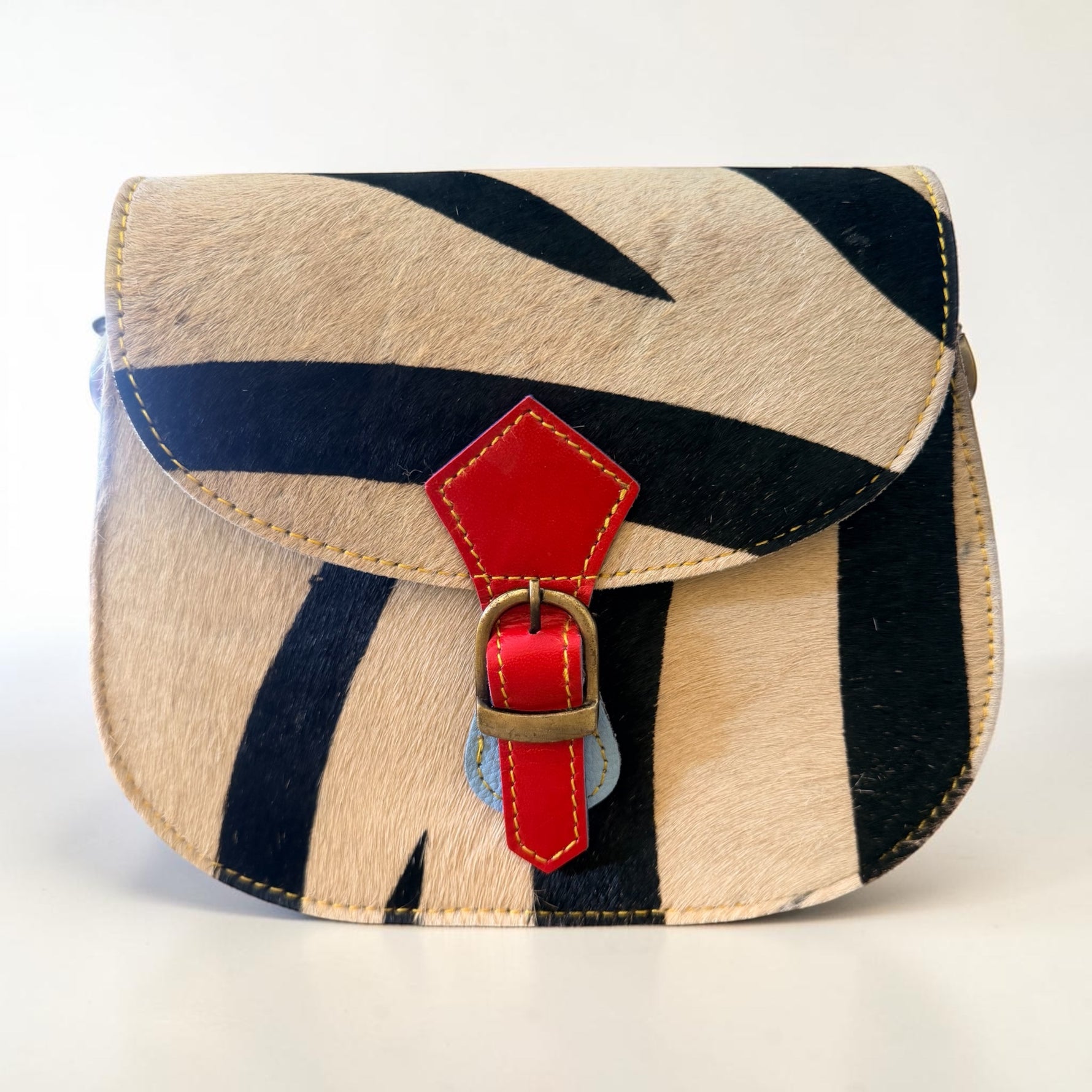 loveyourswagger Love Your Swagger Esme Zebra Rouge Handbag.
