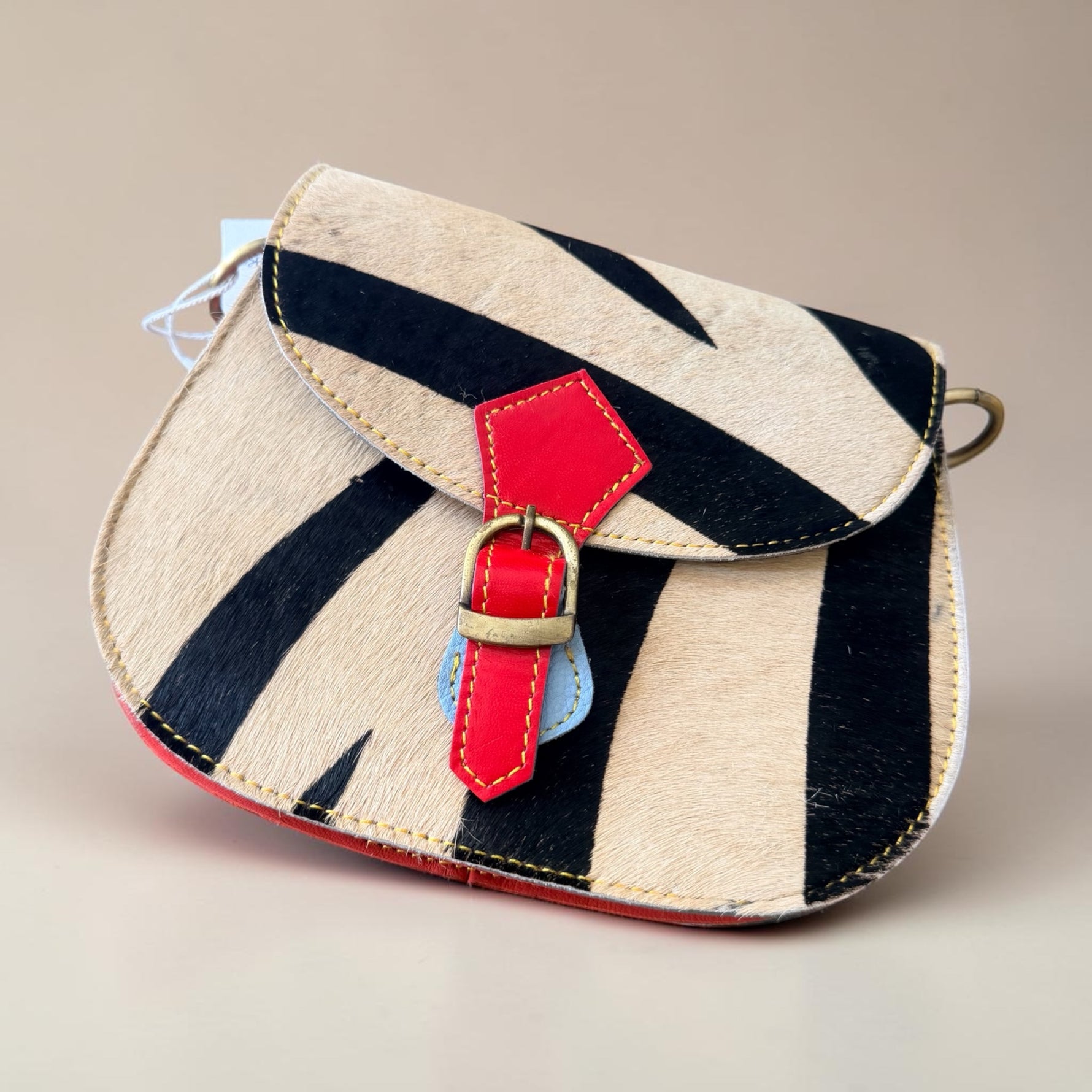 loveyourswagger Love Your Swagger Esme Zebra Rouge Handbag.