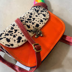 loveyourswagger Love Your Swagger Orange Sienna Handbag.