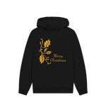 Black Merry Christmas Unisex Hoodie