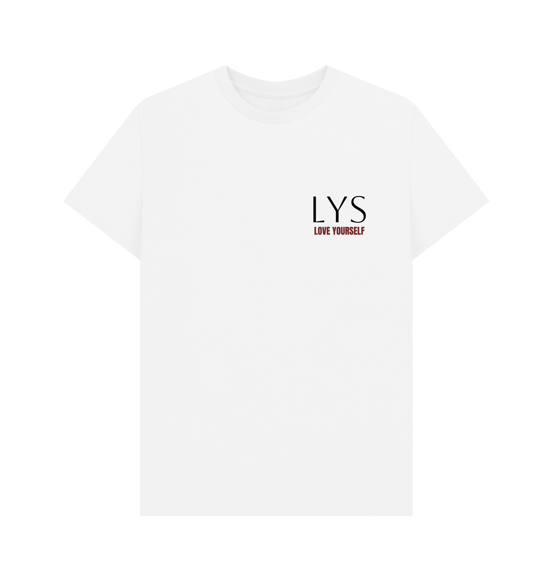 White Printed T-shirt Front
