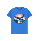 Bright Blue Flying Eagle Tee