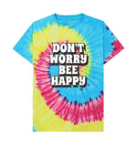 Tie Dye Don't Worry Bee Happy Tee