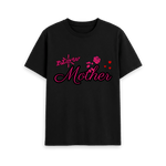 Black Printed T-shirt Front