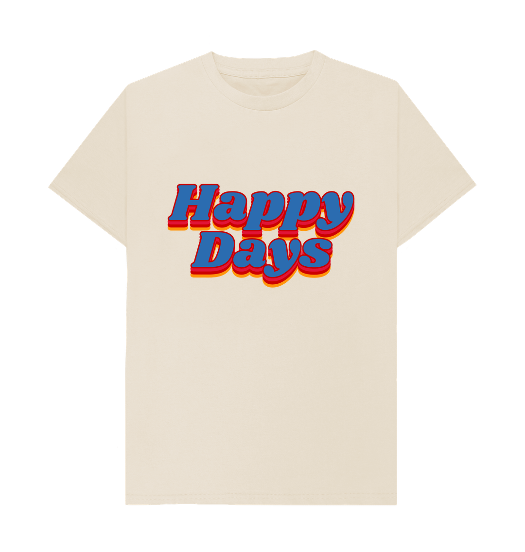 Oat Tie Dye Happy Days Tee