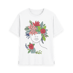 White Printed T-shirt Front