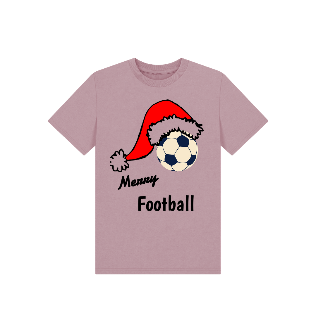 Mauve Merry Football Tee