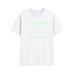 White Printed T-shirt Front