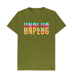 Moss Green UNPLUG Tee