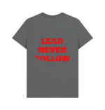 Slate Grey Printed T-shirt Back