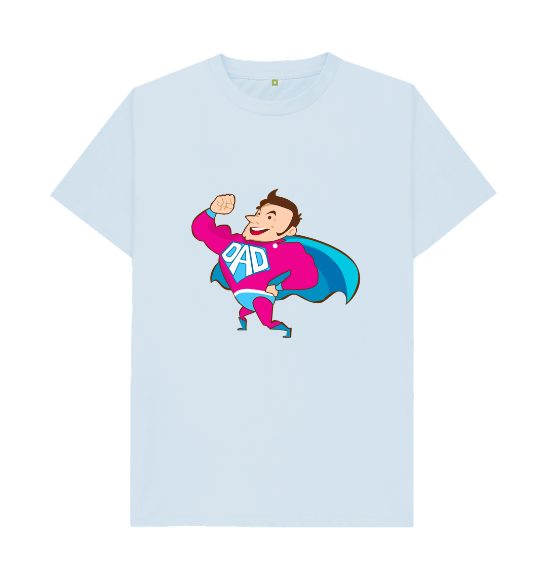 Sky Blue Super Dad Tee