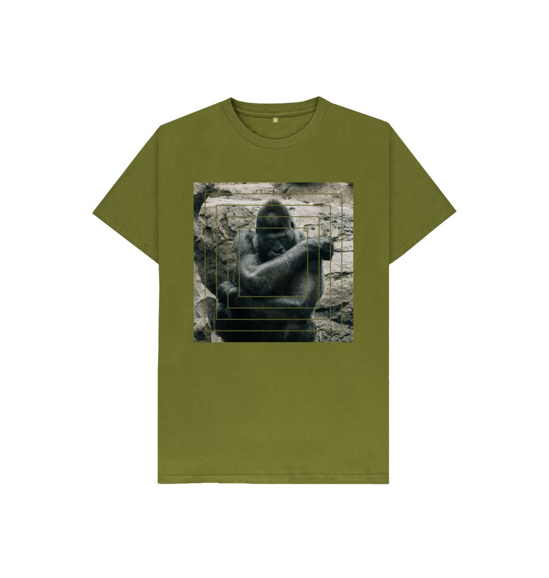 Moss Green Wild Gorilla Tee