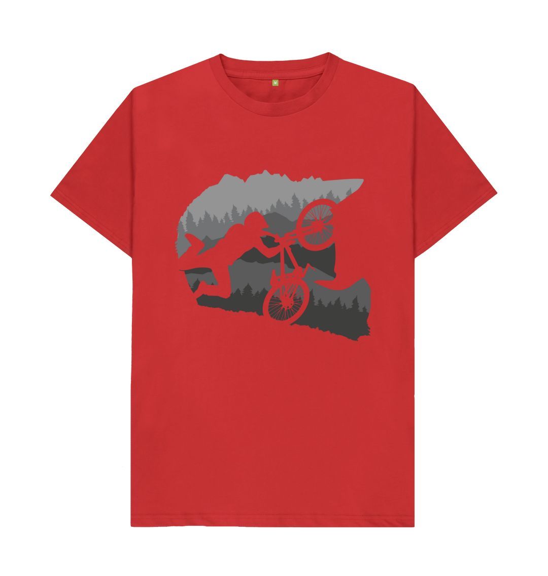 Red Love Your Bike Swagger Tee