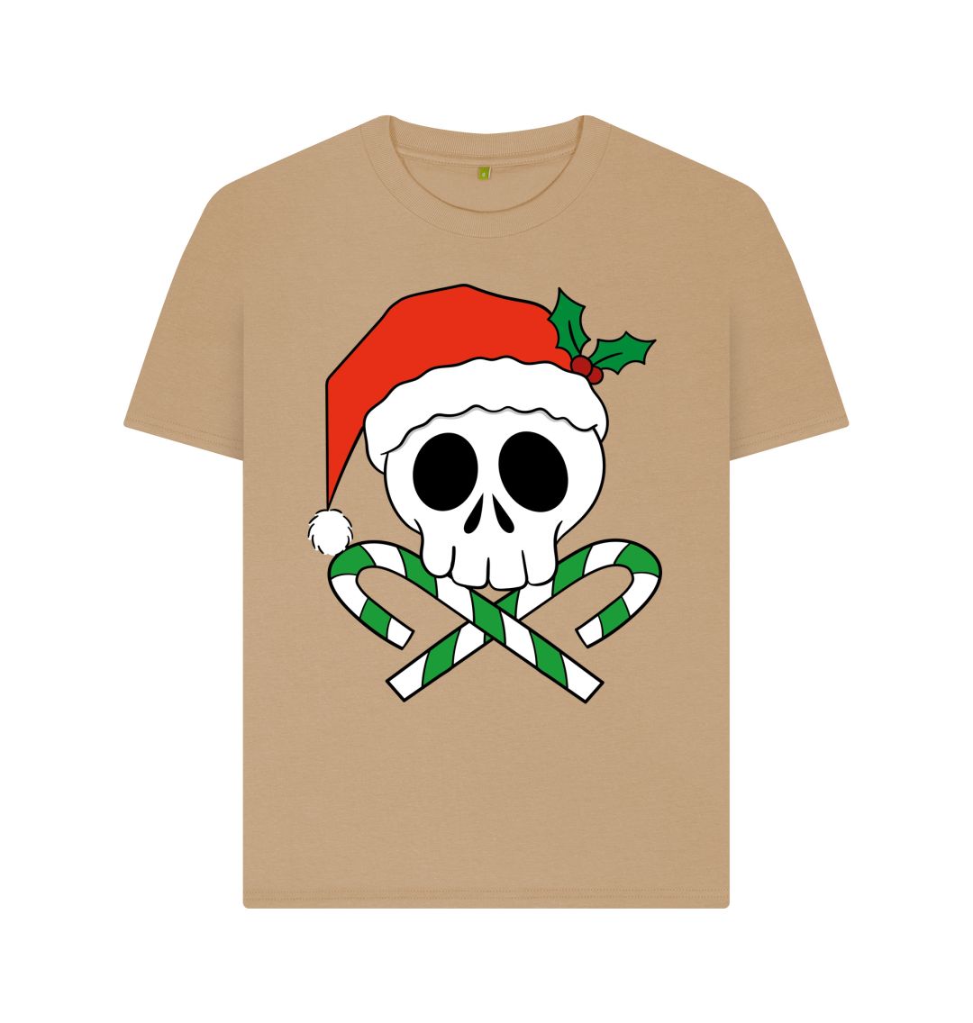 Sand Skeleton Santa Tee