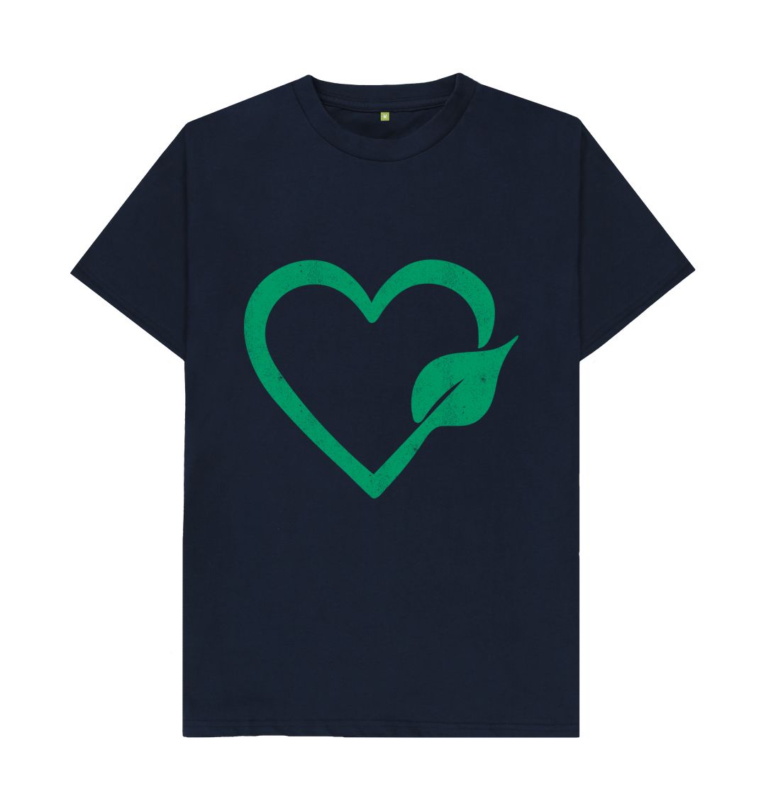 Navy Blue Green Love Tee