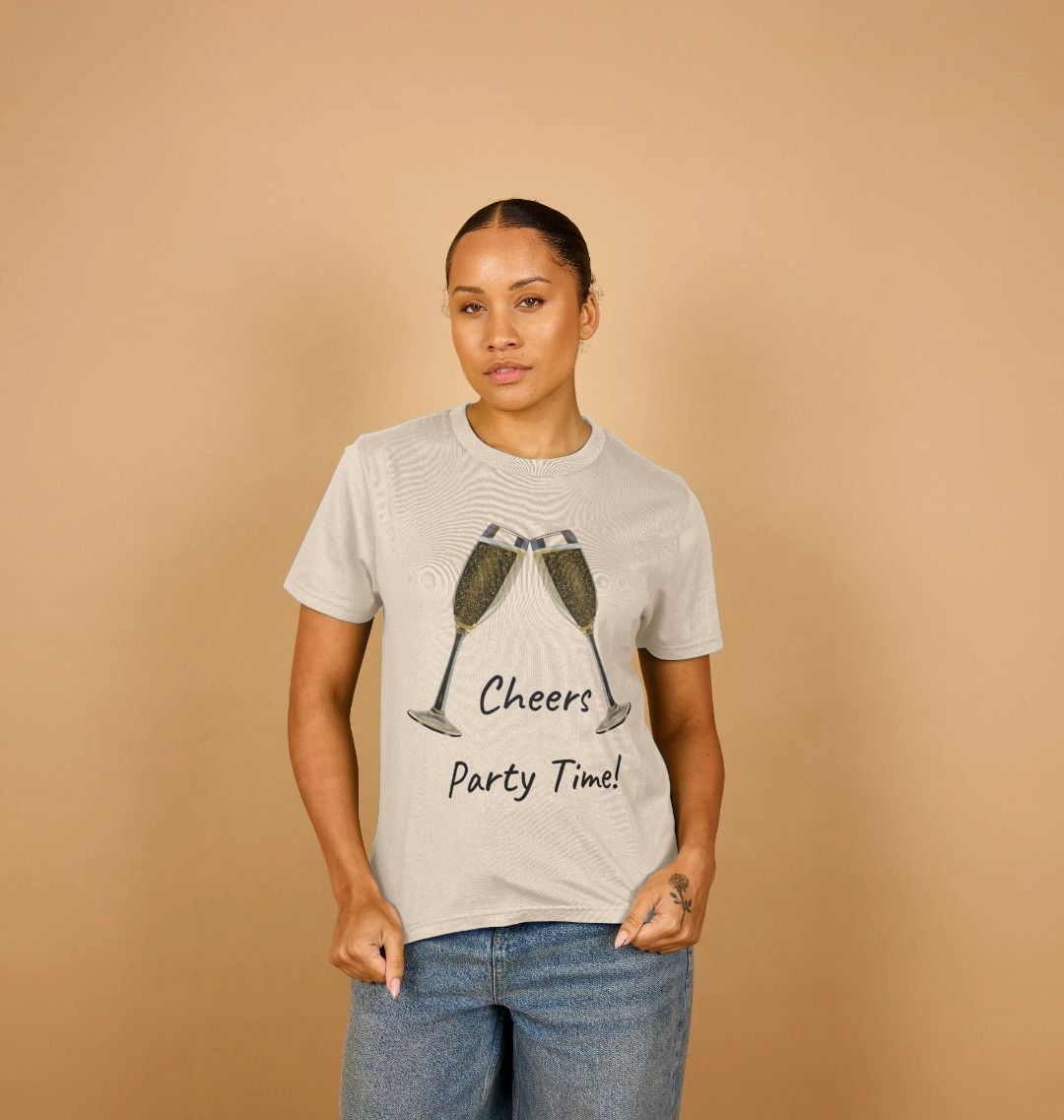 Cheers Christmas Party Time Tee