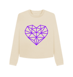 Oat Printed Boxy Jumpers Front