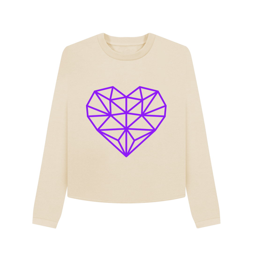 Oat Printed Boxy Jumpers Front