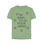 Sage Be Kind To Your Mind Relaxed Tee