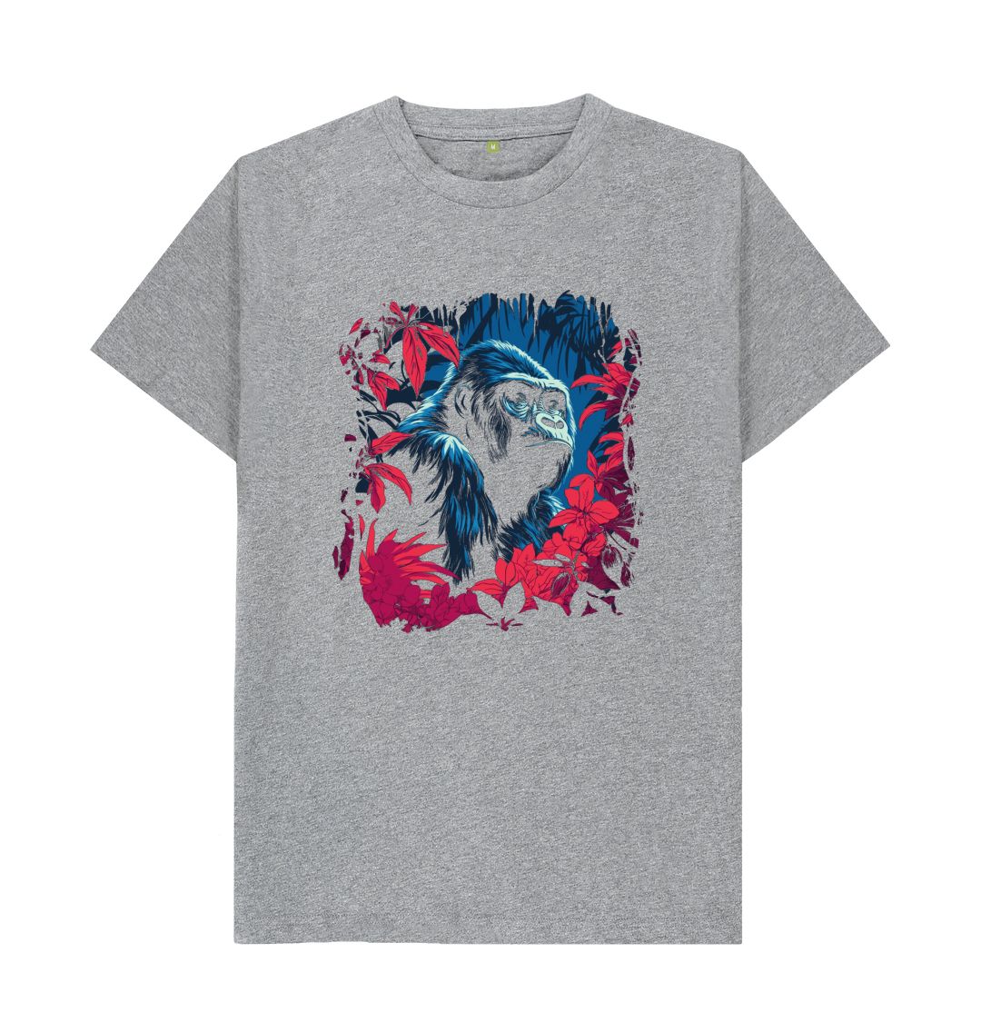 Athletic Grey Gorilla Beast Tee