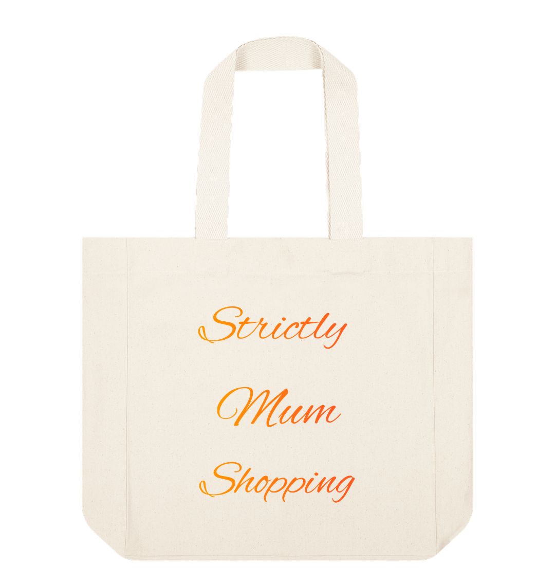 Natural Strictly Mum Shopping Shopper Tote