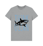 Think Ocean Tee featuring Love Your Swagger design, perfect for ocean lovers embracing stylish apparel.