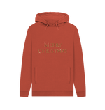 Rust Merry  Christmas Hoodie