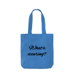 Cornflower Blue What's Occurring Twill Tote Bag