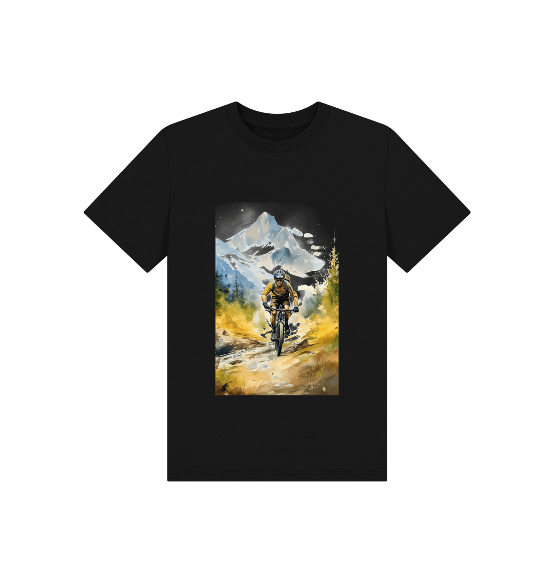 Scenic mountain trail showcasing thrilling biking adventure for outdoor enthusiasts and nature lovers