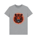 Athletic Grey Orange Tiger Tee