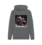 Slate Grey Printed Hoody Front