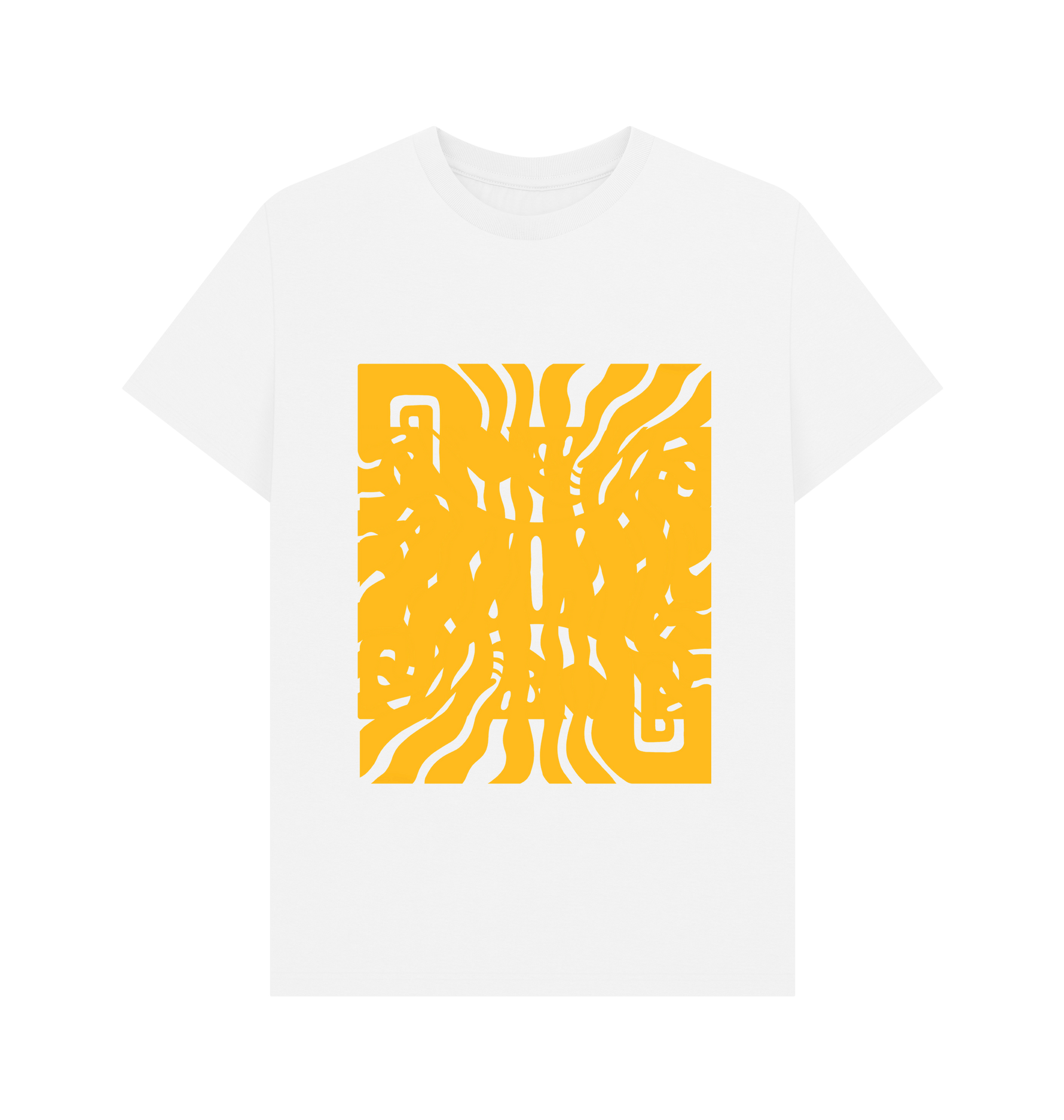 Golden Labyrinth tee showcasing premium quality and stylish Love Your Swagger design for confident fashion lovers