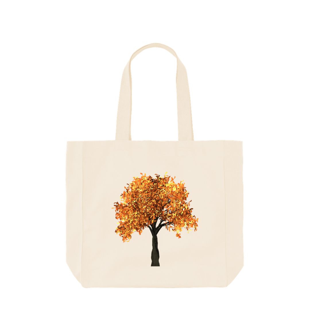 Natural Autum Tree Shopper Tote