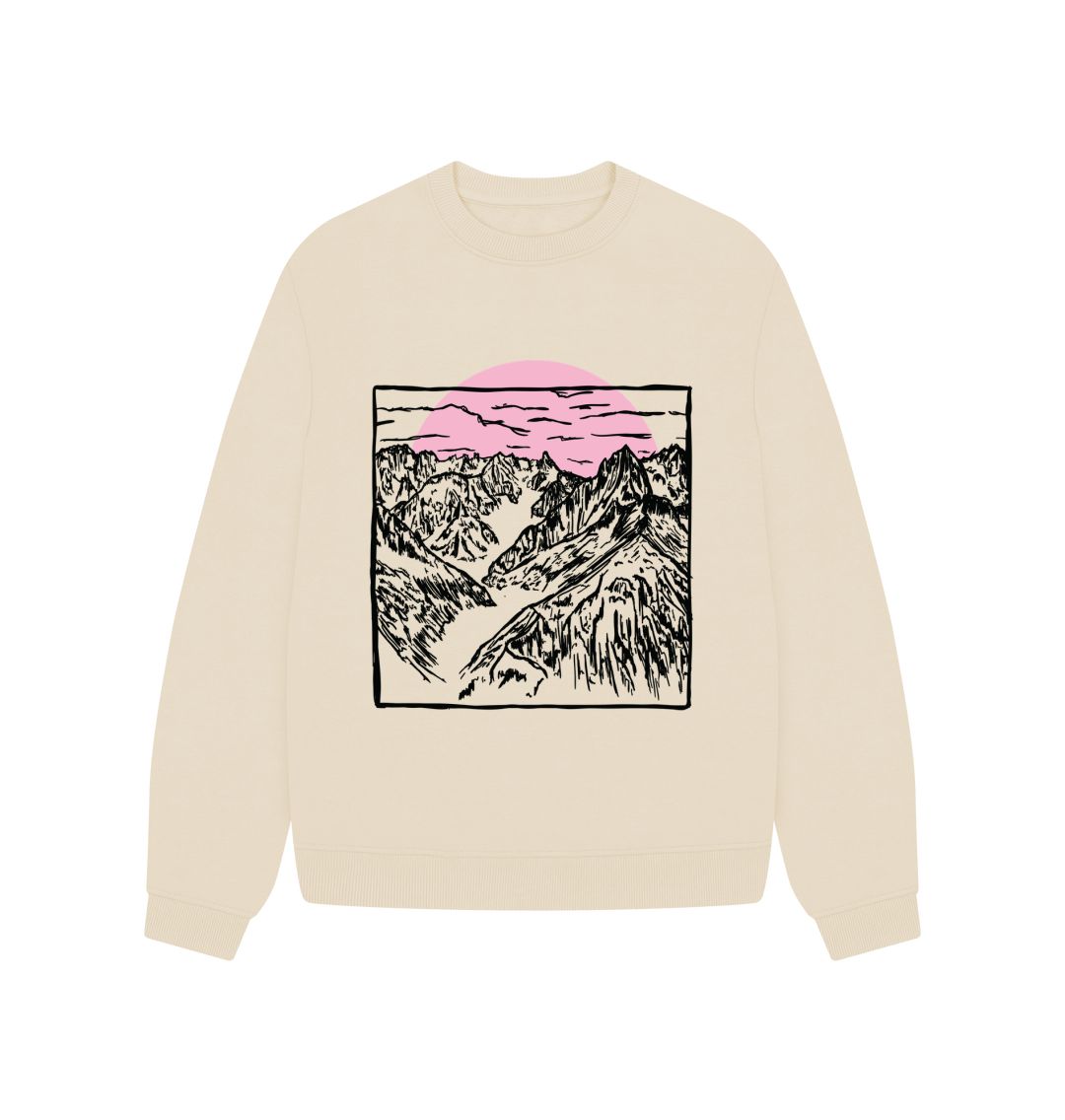 Oat Rocky Sunset Oversized Jumper