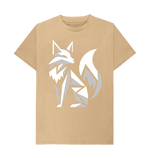 Sand White Fox Tee