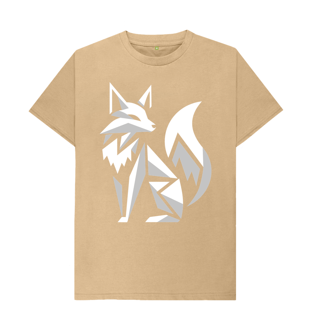 Sand White Fox Tee