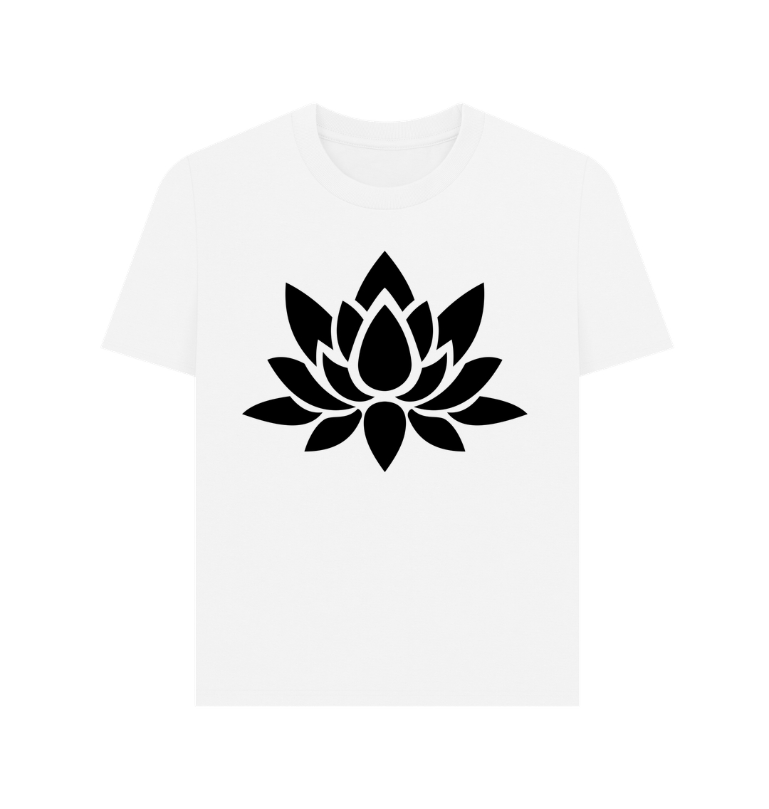 White Lotus Print Tee