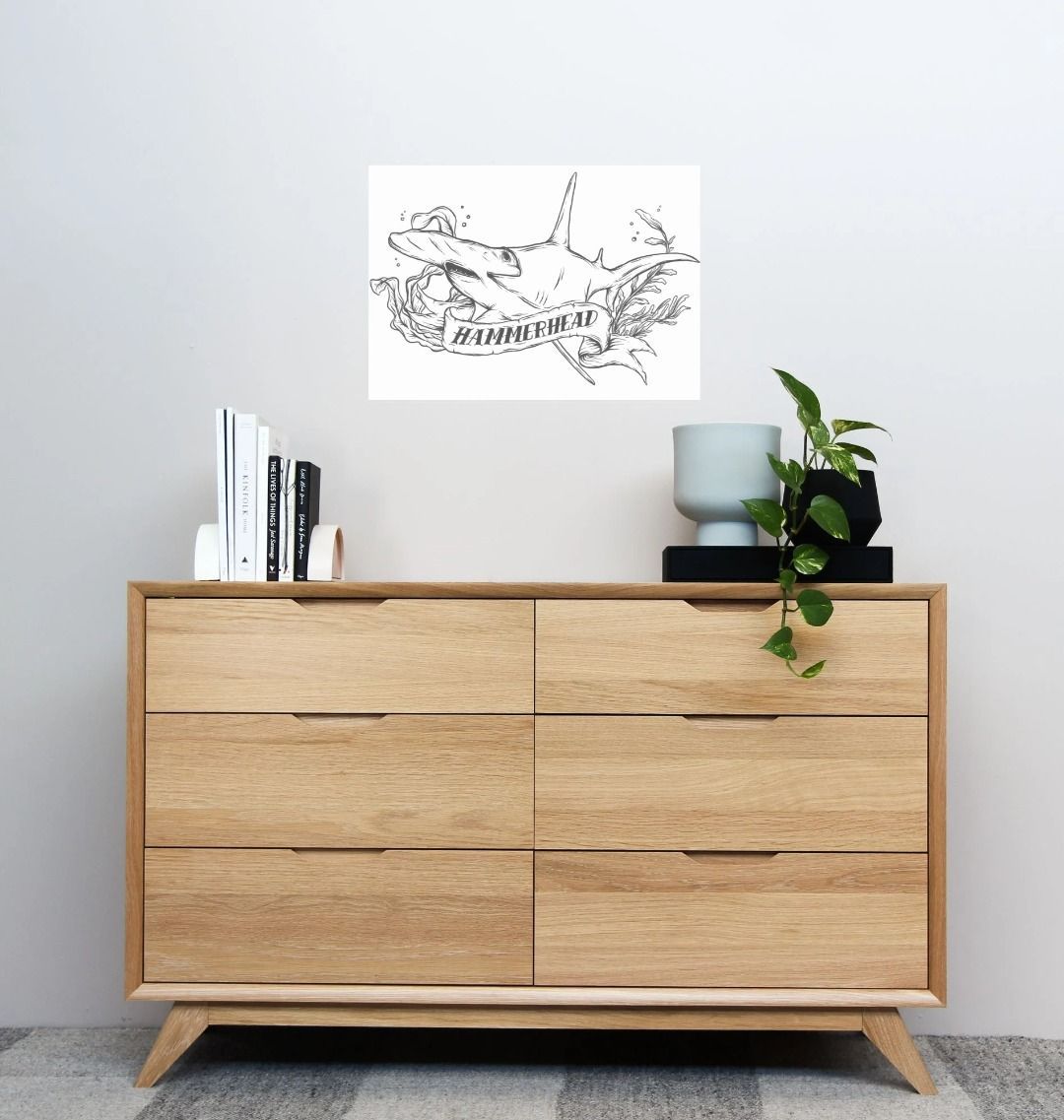 Hammerhead Wall Art