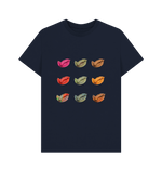 Navy Blue Autumn Birds Tee