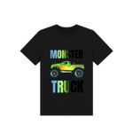 Monster Truck swagger graphic on Monster Truck Tee, showcasing bold design and rugged style for enthusiasts.