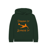 Evergreen Dream It Achieve It - Football Hoodie