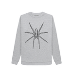 Light Heather Printed Sweater Front